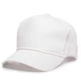 Outdoor Cap GL-555 Corded Visor Structured Solid Back Hat Unisex Accessories Hats & Caps