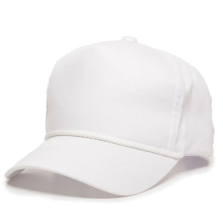 Outdoor Cap GL-555 Corded Visor Structured Solid Back Hat Unisex Accessories Hats & Caps