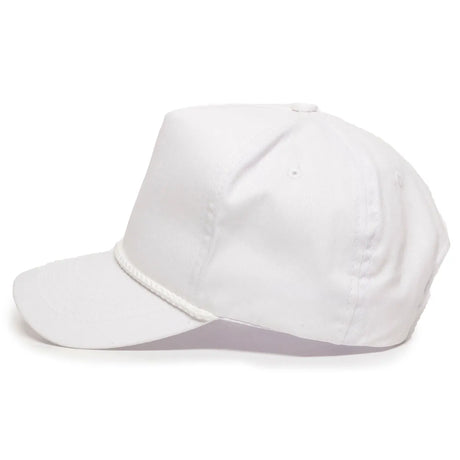 Outdoor Cap GL-555 Corded Visor Structured Solid Back Hat Unisex Accessories Hats & Caps