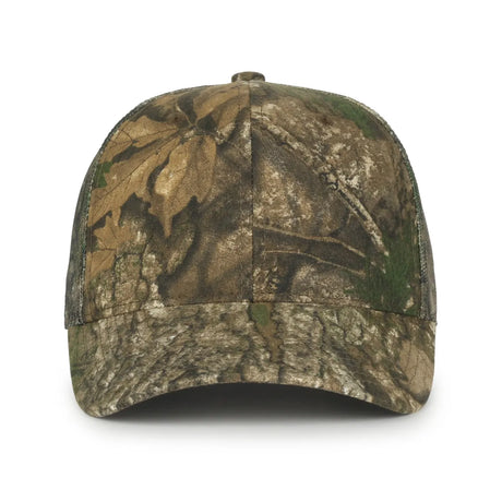 Outdoor Cap 315M Canvas Camo Structured Trucker Hat Unisex Accessories Hats & Caps