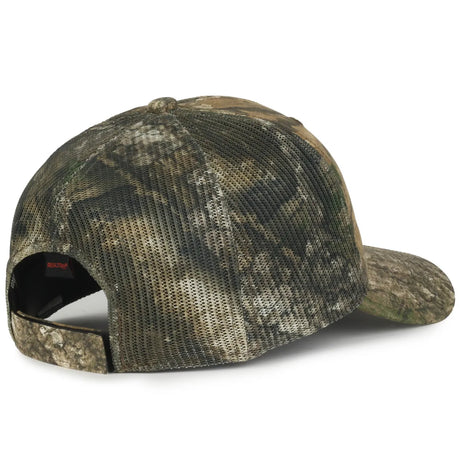 Outdoor Cap 315M Canvas Camo Structured Trucker Hat Unisex Accessories Hats & Caps