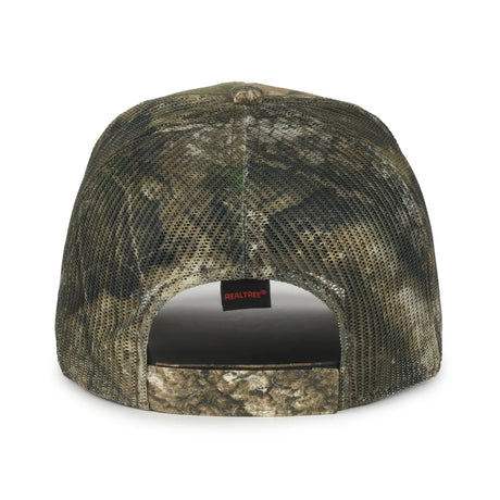 Outdoor Cap 315M Canvas Camo Structured Trucker Hat Unisex Accessories Hats & Caps