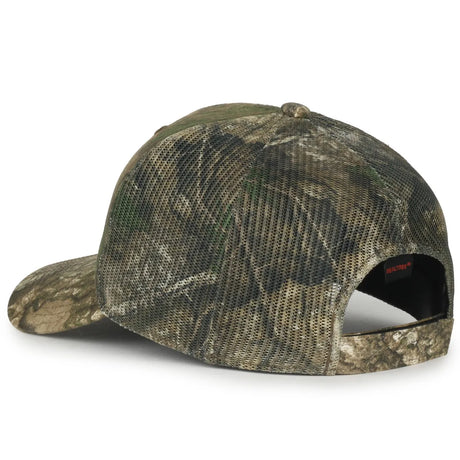 Outdoor Cap 315M Canvas Camo Structured Trucker Hat Unisex Accessories Hats & Caps