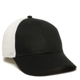 Outdoor Cap SWM-600 Cotton Twill Structured Trucker Hat Unisex Accessories Hats & Caps