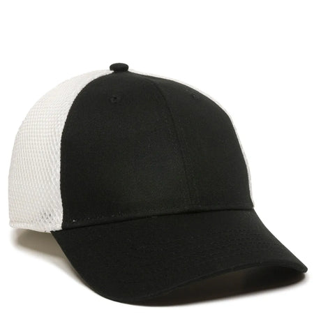 Outdoor Cap SWM-600 Cotton Twill Structured Trucker Hat Unisex Accessories Hats & Caps