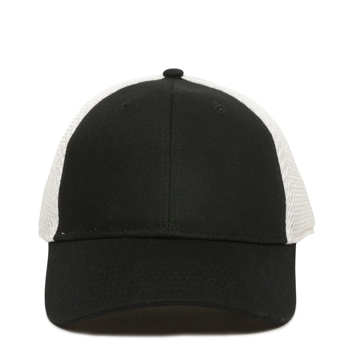 Outdoor Cap SWM-600 Cotton Twill Structured Trucker Hat Unisex Accessories Hats & Caps