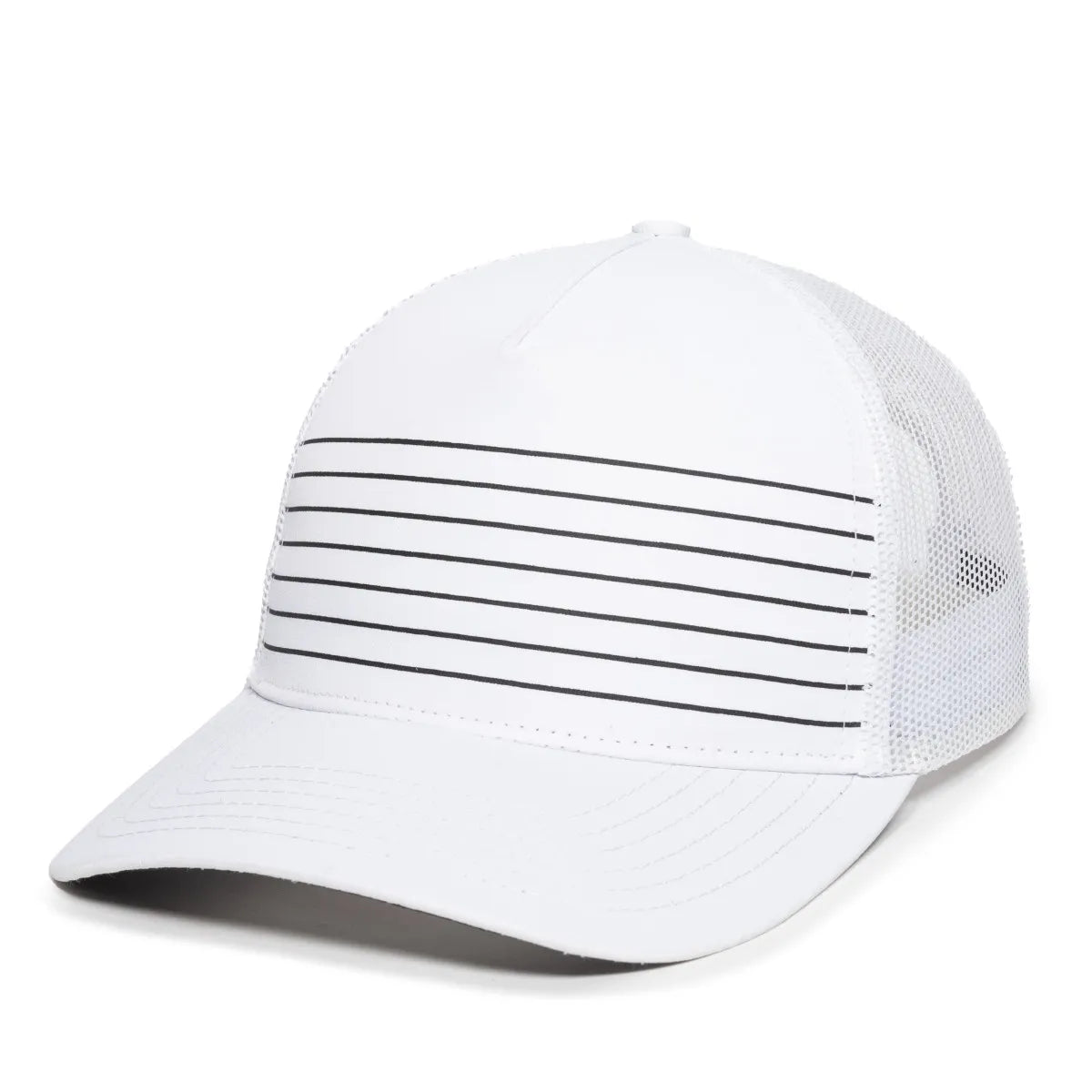 Outdoor Cap OC503M Moisture Wicking Structured Trucker Hat Unisex Accessories Hats & Caps