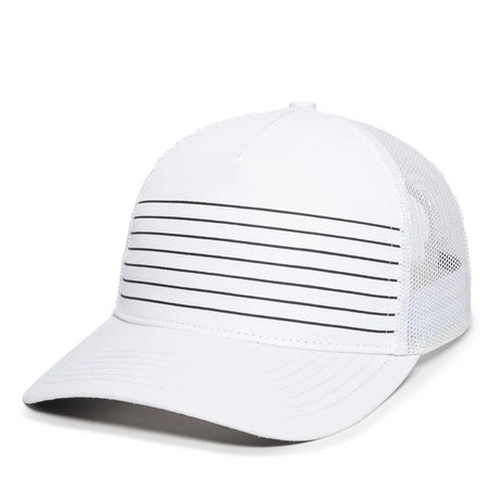 Outdoor Cap OC503M Moisture Wicking Structured Trucker Hat Unisex Accessories Hats & Caps