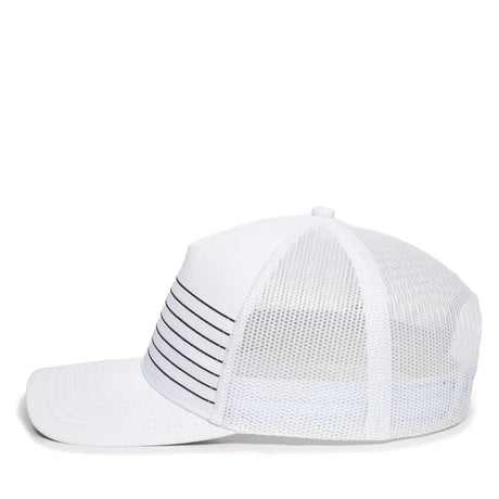 Outdoor Cap OC503M Moisture Wicking Structured Trucker Hat Unisex Accessories Hats & Caps
