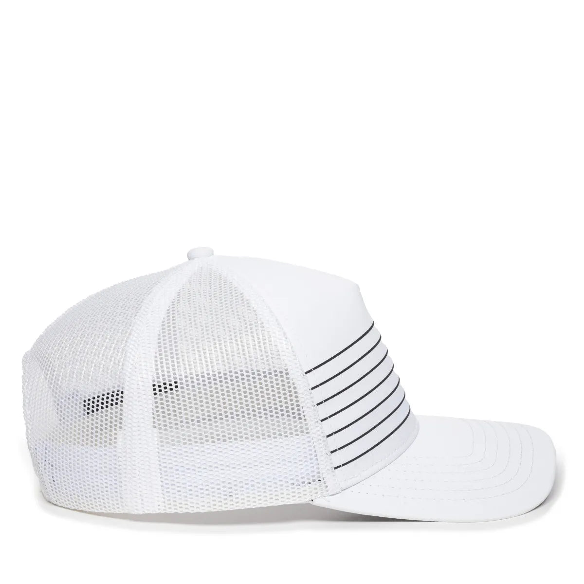 Outdoor Cap OC503M Moisture Wicking Structured Trucker Hat Unisex Accessories Hats & Caps