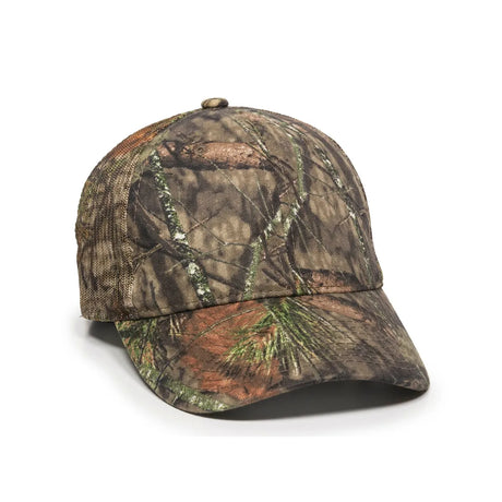 Outdoor Cap 315M Canvas Camo Structured Trucker Hat Unisex Accessories Hats & Caps