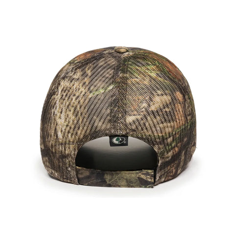 Outdoor Cap 315M Canvas Camo Structured Trucker Hat Unisex Accessories Hats & Caps