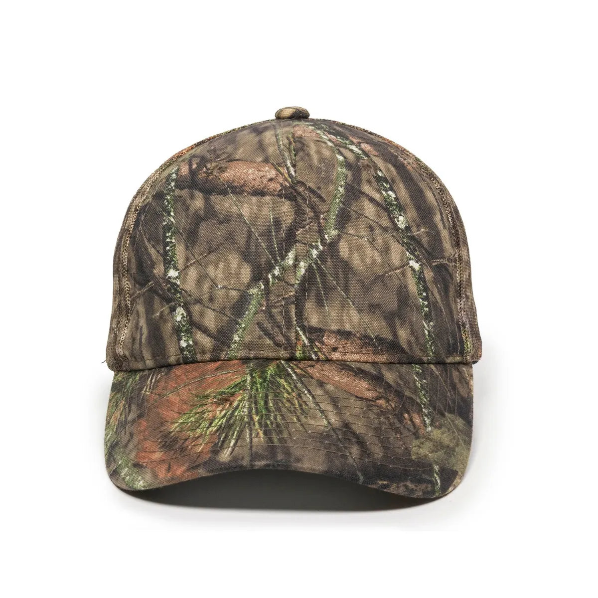 Outdoor Cap 315M Canvas Camo Structured Trucker Hat Unisex Accessories Hats & Caps
