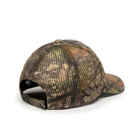 Outdoor Cap 315M Canvas Camo Structured Trucker Hat Unisex Accessories Hats & Caps