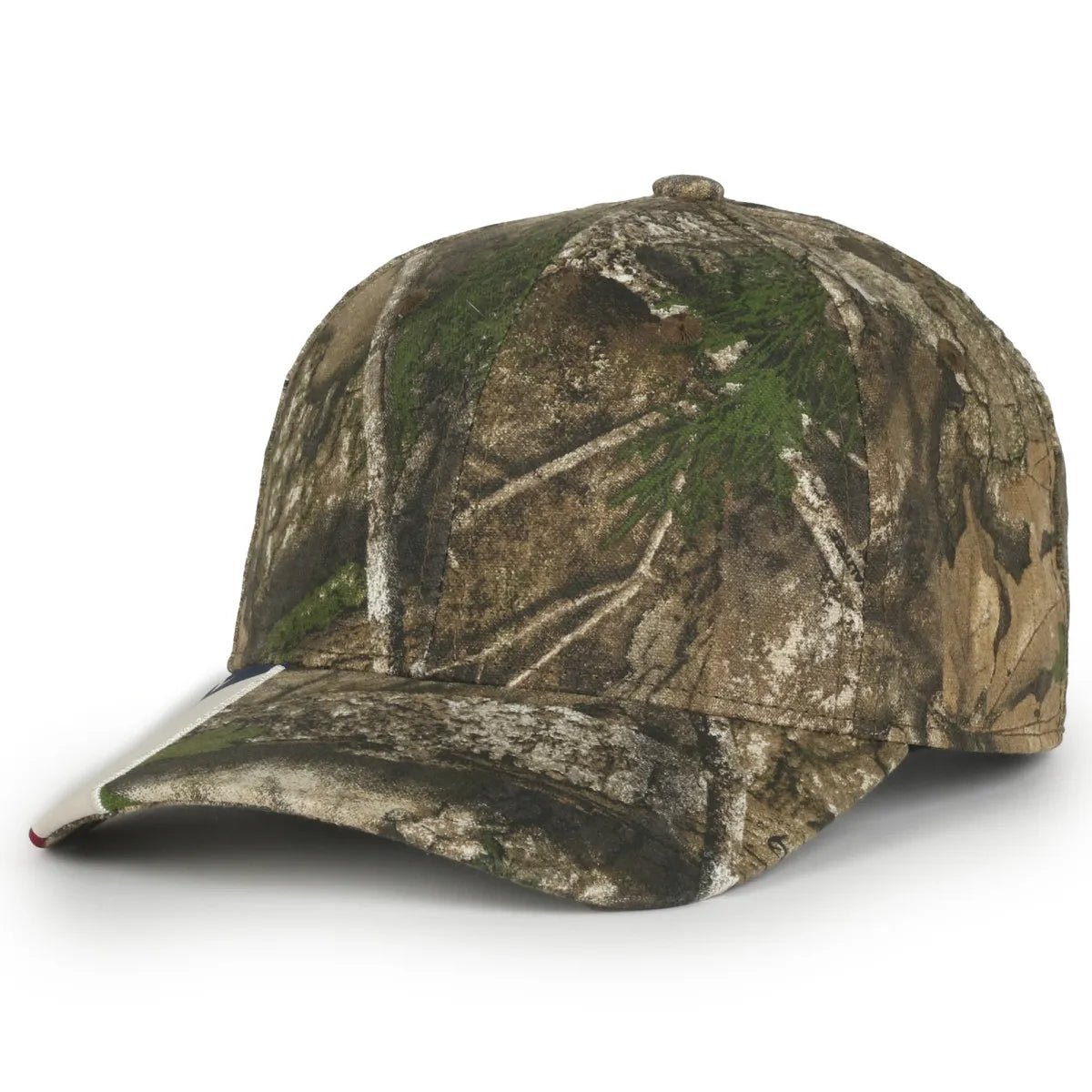 Outdoor Cap CWF-305 Woven Flag Structured Solid Back Hat Unisex Accessories Hats & Caps