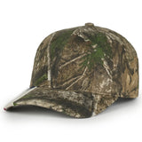 Outdoor Cap CWF-305 Woven Flag Structured Solid Back Hat Unisex Accessories Hats & Caps