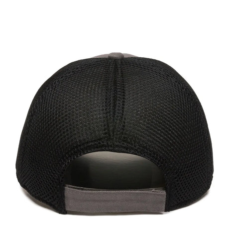 Outdoor Cap SWM-600 Cotton Twill Structured Trucker Hat Unisex Accessories Hats & Caps
