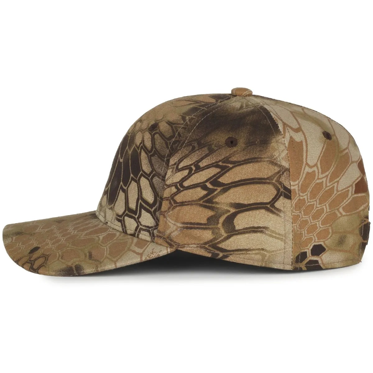 Outdoor Cap CWF-305 Woven Flag Structured Solid Back Hat Unisex Accessories Hats & Caps