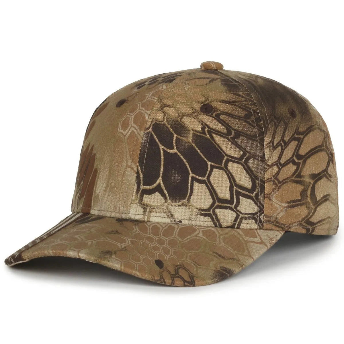 Outdoor Cap CWF-305 Woven Flag Structured Solid Back Hat Unisex Accessories Hats & Caps