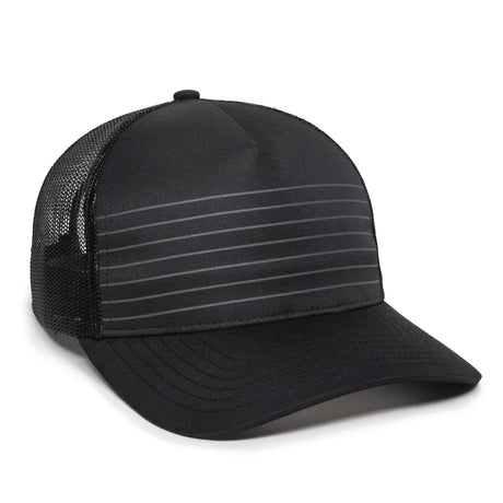 Outdoor Cap OC503M Moisture Wicking Structured Trucker Hat Unisex Accessories Hats & Caps