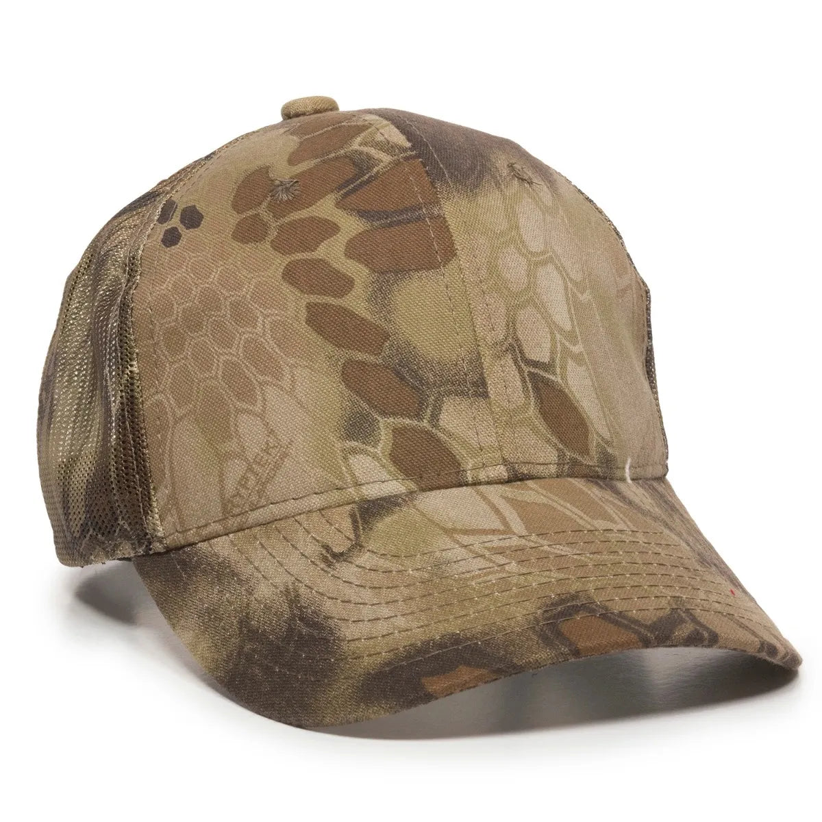 Outdoor Cap 315M Canvas Camo Structured Trucker Hat Unisex Accessories Hats & Caps