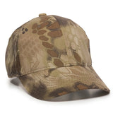 Outdoor Cap 315M Canvas Camo Structured Trucker Hat Unisex Accessories Hats & Caps