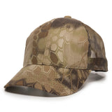 Outdoor Cap 315M Canvas Camo Structured Trucker Hat Unisex Accessories Hats & Caps