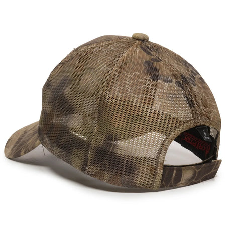 Outdoor Cap 315M Canvas Camo Structured Trucker Hat Unisex Accessories Hats & Caps