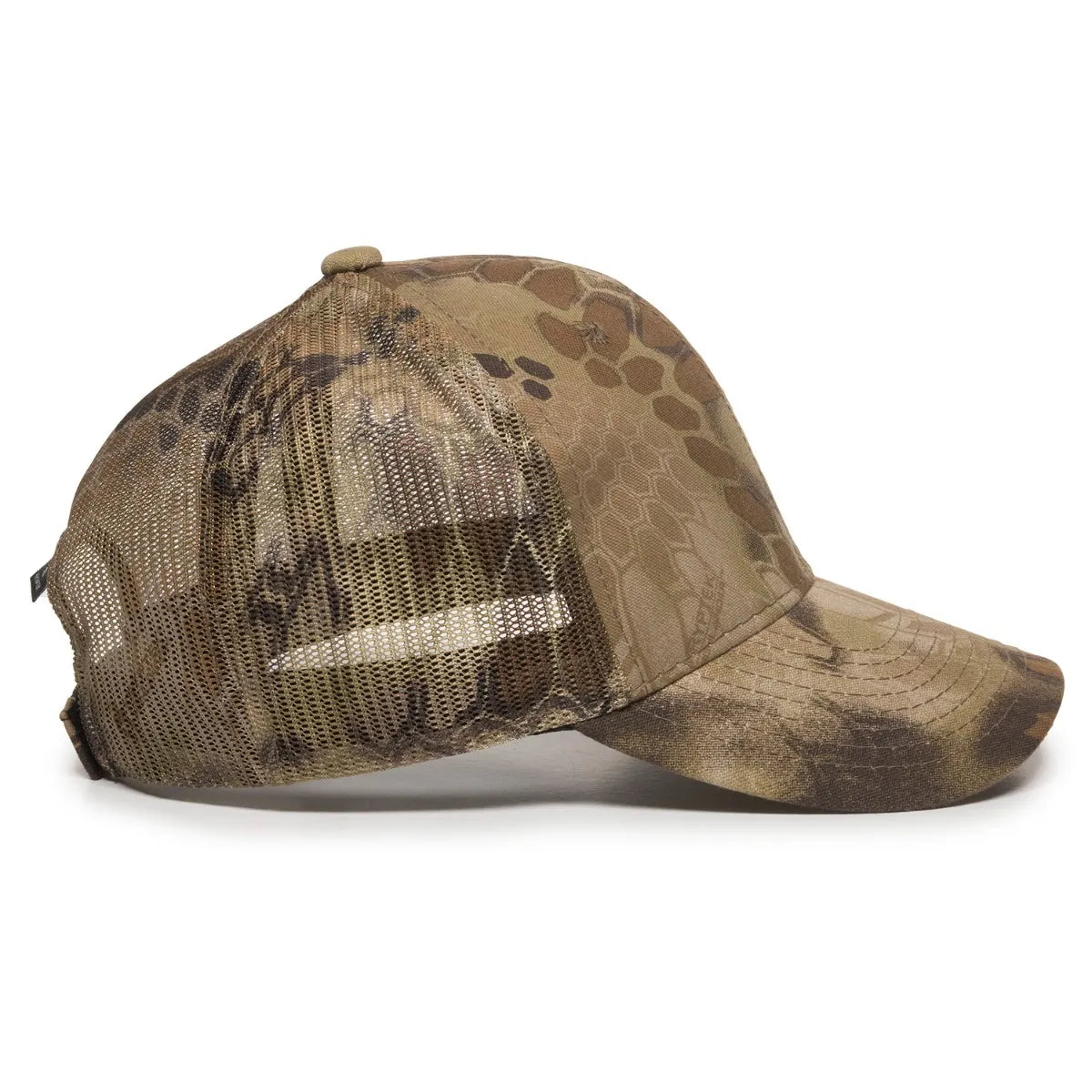 Outdoor Cap 315M Canvas Camo Structured Trucker Hat Unisex Accessories Hats & Caps