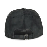 Outdoor Cap CWF-305 Woven Flag Structured Solid Back Hat Unisex Accessories Hats & Caps