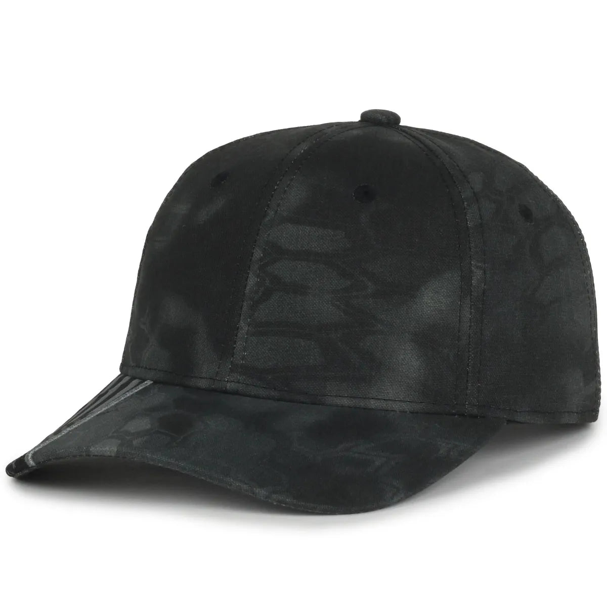Outdoor Cap CWF-305 Woven Flag Structured Solid Back Hat Unisex Accessories Hats & Caps