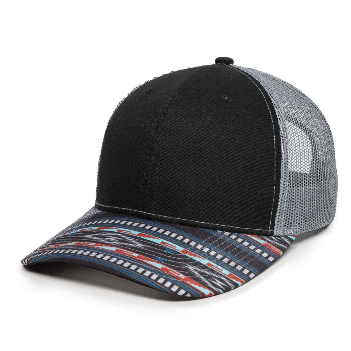 Outdoor Cap OC771P Structured Trucker Hat-4