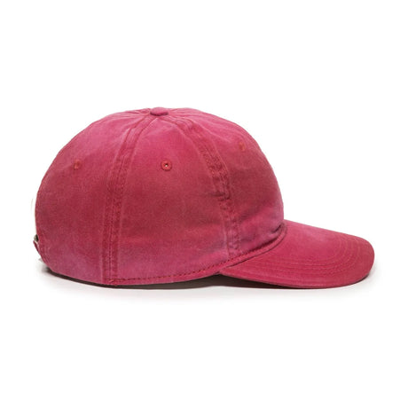 Outdoor Cap PDT-750 Enzyme Washed Unstructured Solid Back Hat Unisex Accessories Hats & Caps