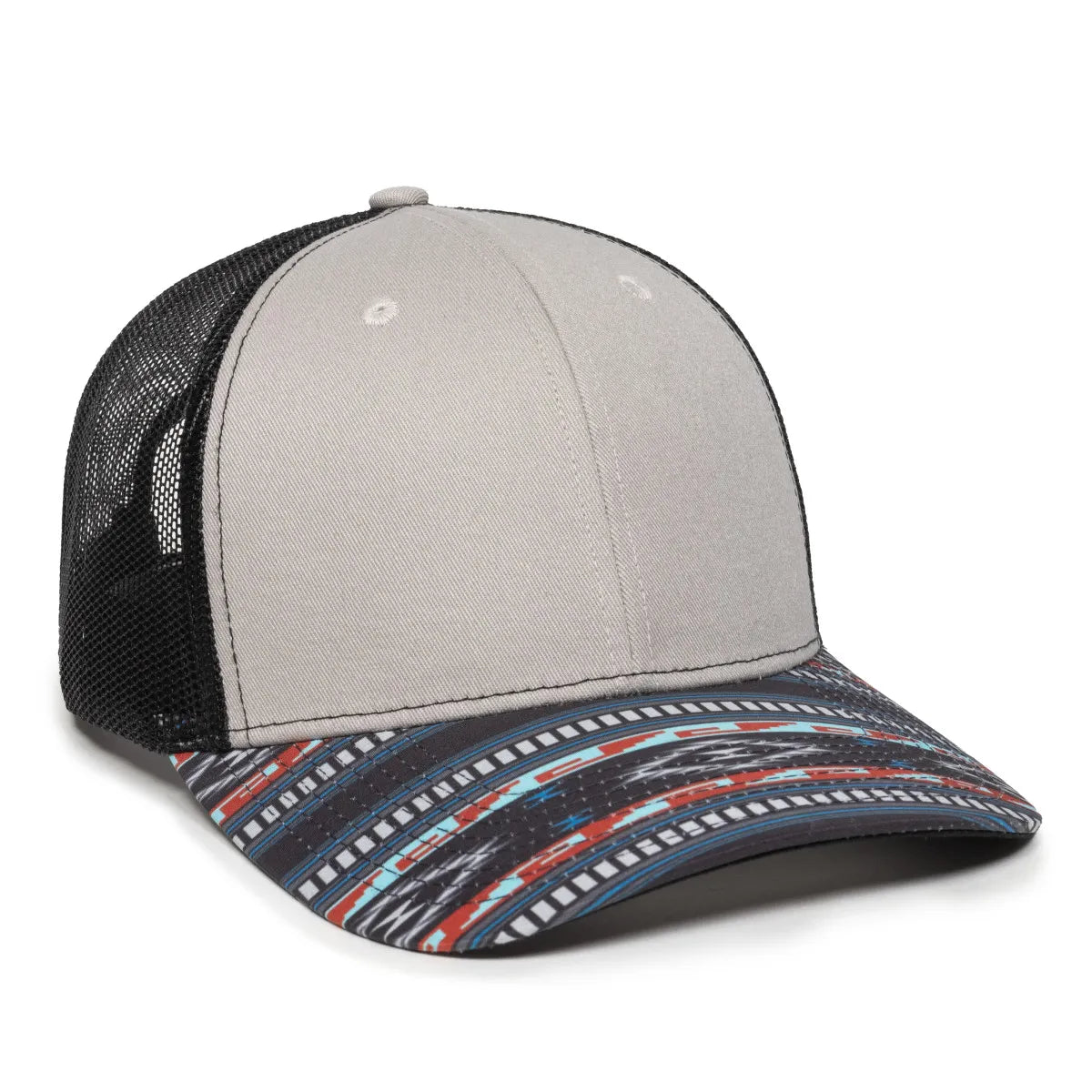 Outdoor Cap OC771P Structured Trucker Hat-1