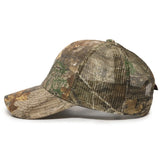 Outdoor Cap 315M Canvas Camo Structured Trucker Hat Unisex Accessories Hats & Caps