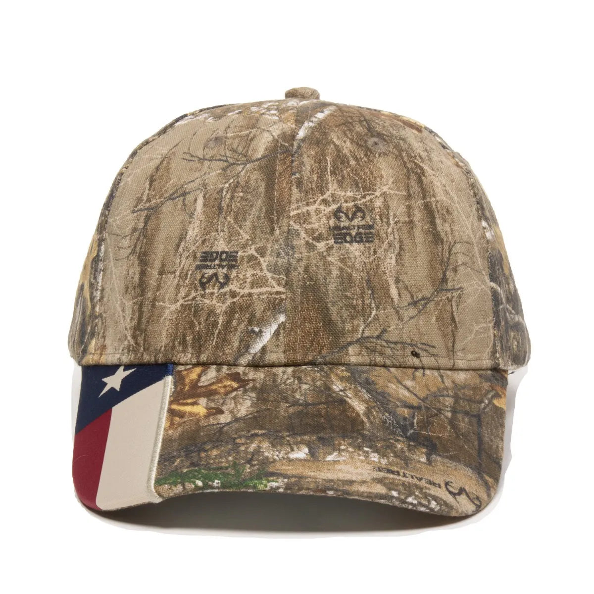 Outdoor Cap CWF-305 Woven Flag Structured Solid Back Hat Unisex Accessories Hats & Caps