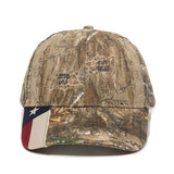 Outdoor Cap CWF-305 Woven Flag Structured Solid Back Hat Unisex Accessories Hats & Caps