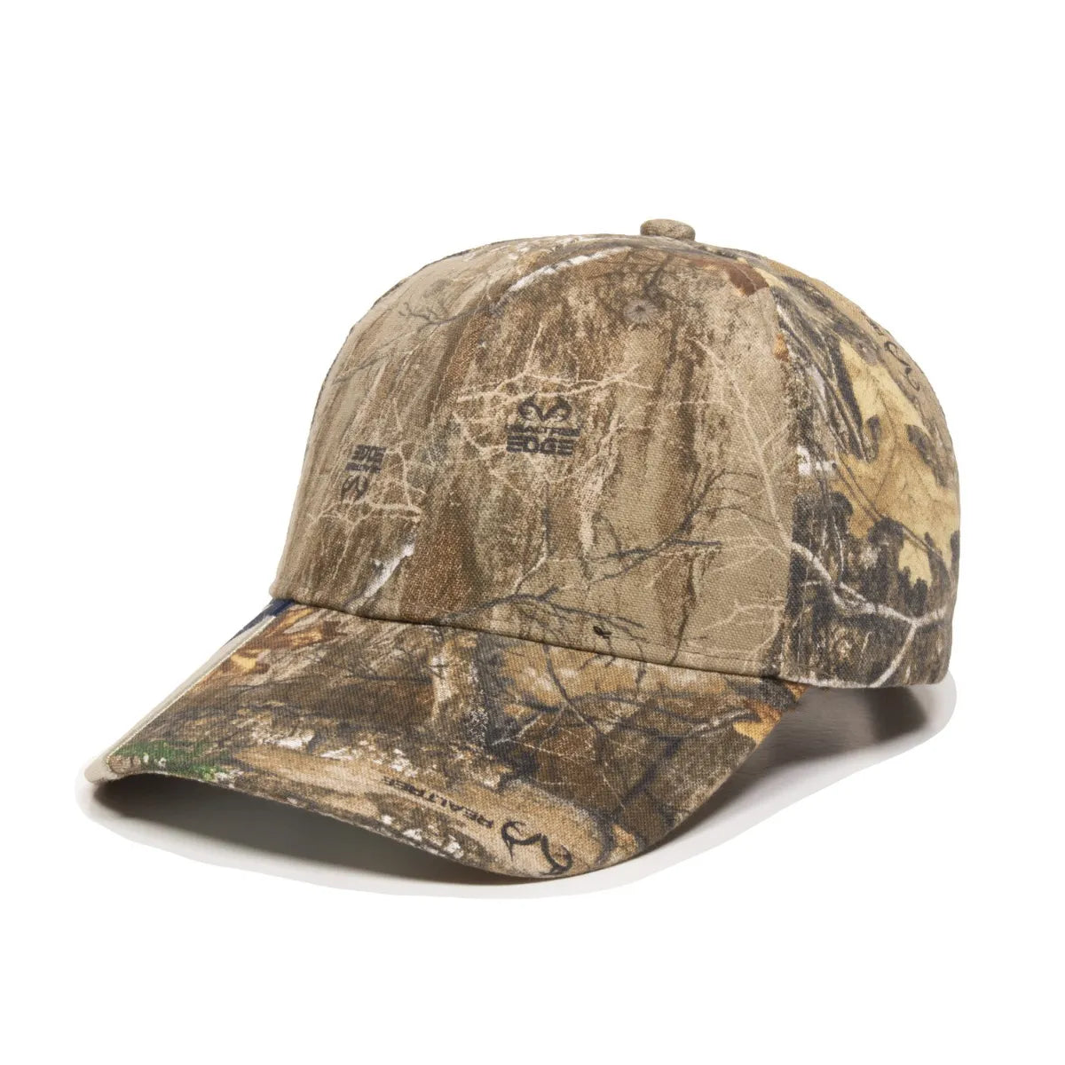 Outdoor Cap CWF-305 Woven Flag Structured Solid Back Hat Unisex Accessories Hats & Caps