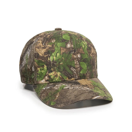Outdoor Cap 315M Canvas Camo Structured Trucker Hat Unisex Accessories Hats & Caps