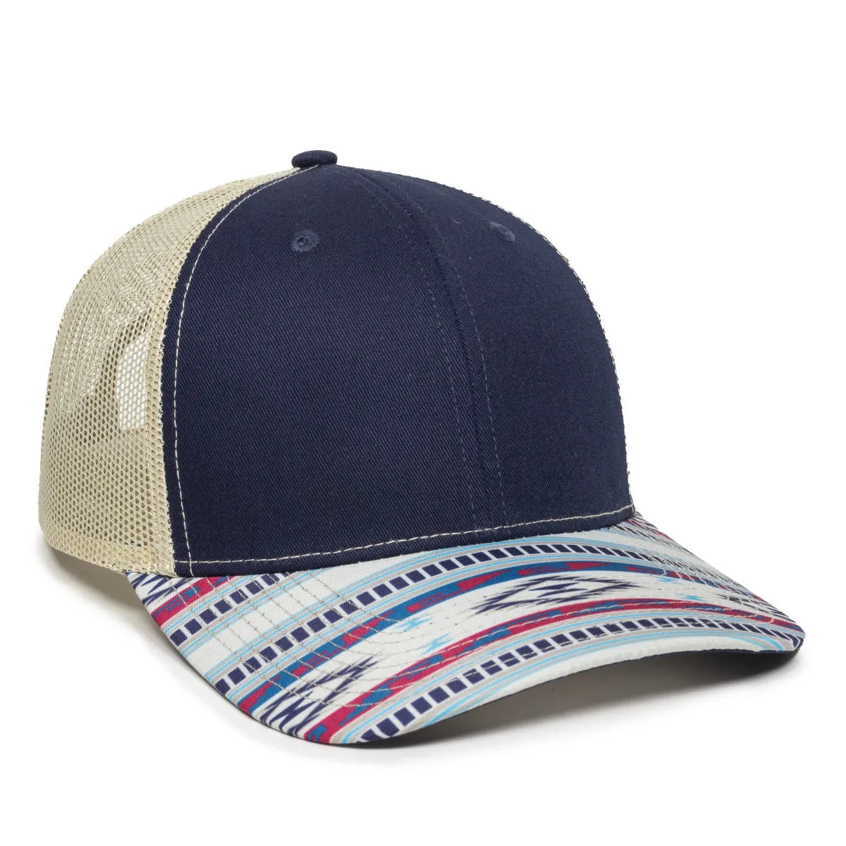 Outdoor Cap OC771P Structured Trucker Hat-1