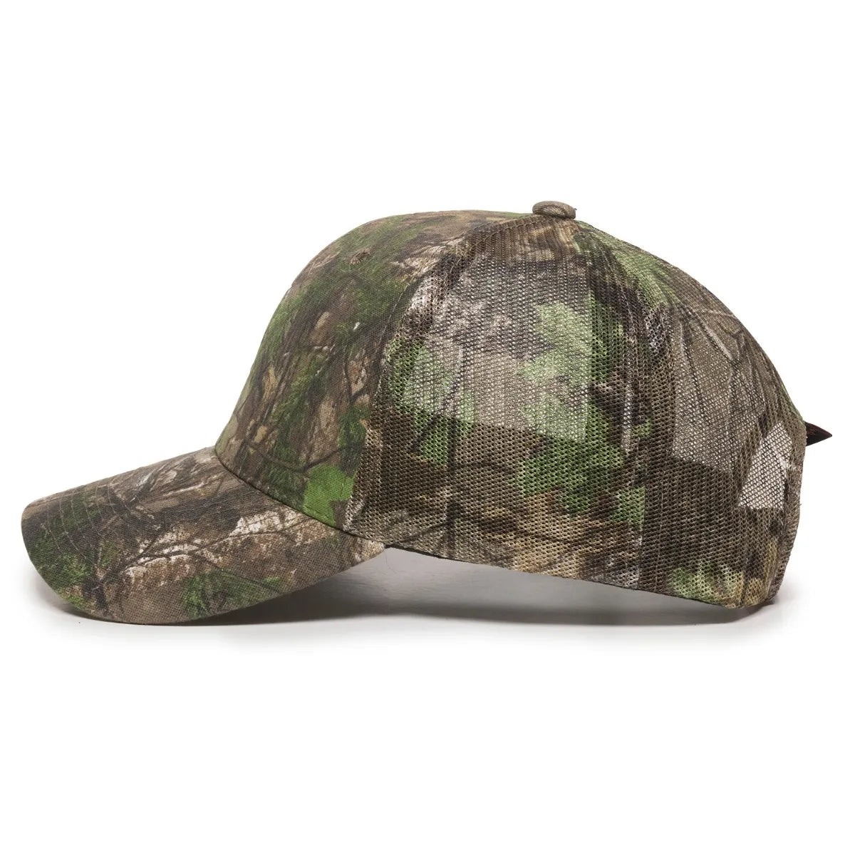 Outdoor Cap 315M Canvas Camo Structured Trucker Hat Unisex Accessories Hats & Caps