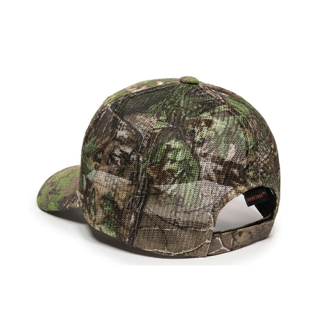 Outdoor Cap 315M Canvas Camo Structured Trucker Hat Unisex Accessories Hats & Caps