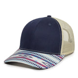 Outdoor Cap OC771P Structured Trucker Hat-4