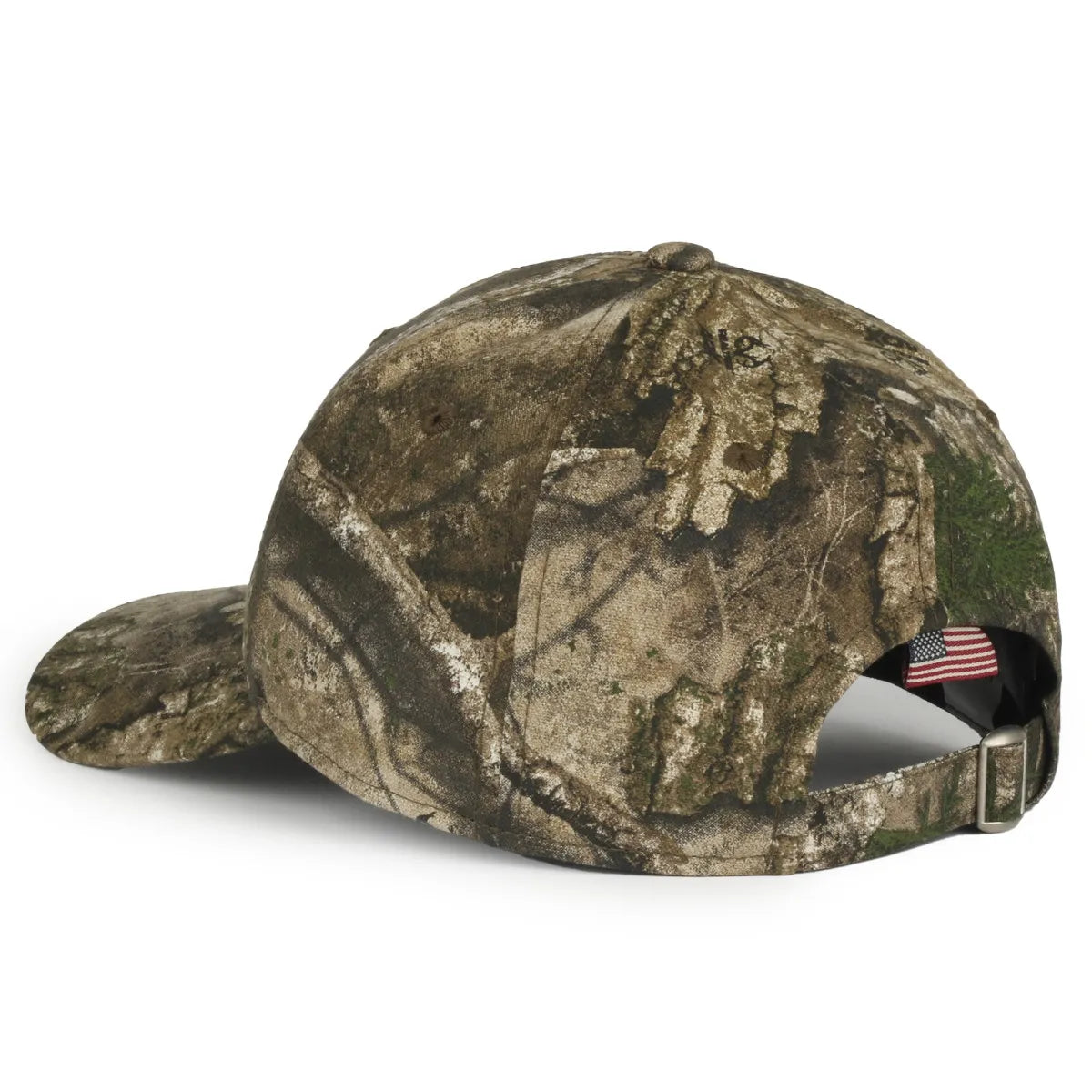 Outdoor Cap CWF-305 Woven Flag Structured Solid Back Hat Unisex Accessories Hats & Caps