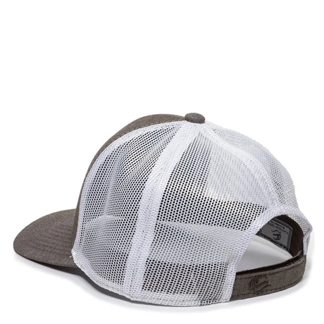Outdoor Cap MBW-800CB Cotton Chambray Structured Trucker Hat Unisex Accessories Hats & Caps