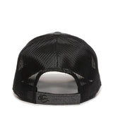 Outdoor Cap MBW-800CB Cotton Chambray Structured Trucker Hat Unisex Accessories Hats & Caps