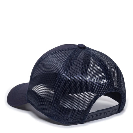 Outdoor Cap GL-415 Solid Cotton Twill Structured Trucker Hat Unisex Accessories Hats & Caps