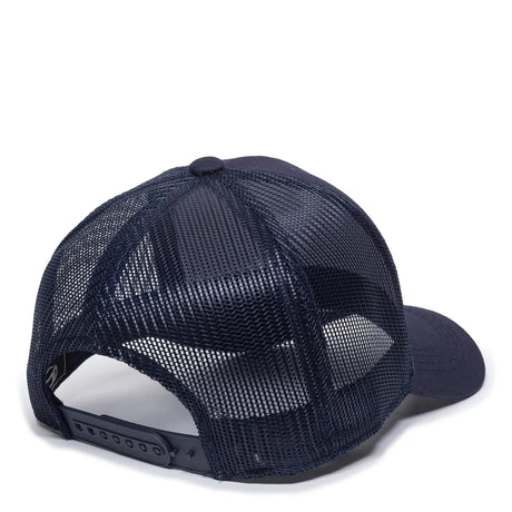 Outdoor Cap GL-415 Solid Cotton Twill Structured Trucker Hat Unisex Accessories Hats & Caps