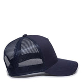 Outdoor Cap GL-415 Solid Cotton Twill Structured Trucker Hat Unisex Accessories Hats & Caps