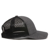 Outdoor Cap MBW-800CB Cotton Chambray Structured Trucker Hat Unisex Accessories Hats & Caps